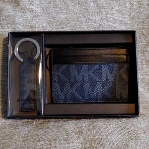 Michael Kors Card Case And Key Ring